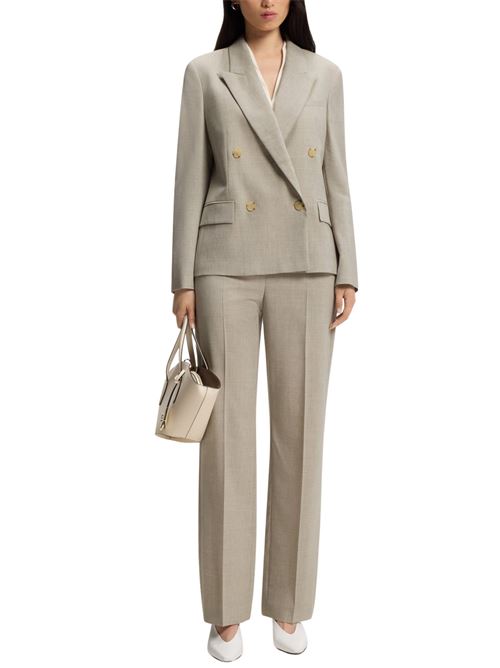 Blazer doppiopetto in lana vergine Hugo Boss | 50543302275